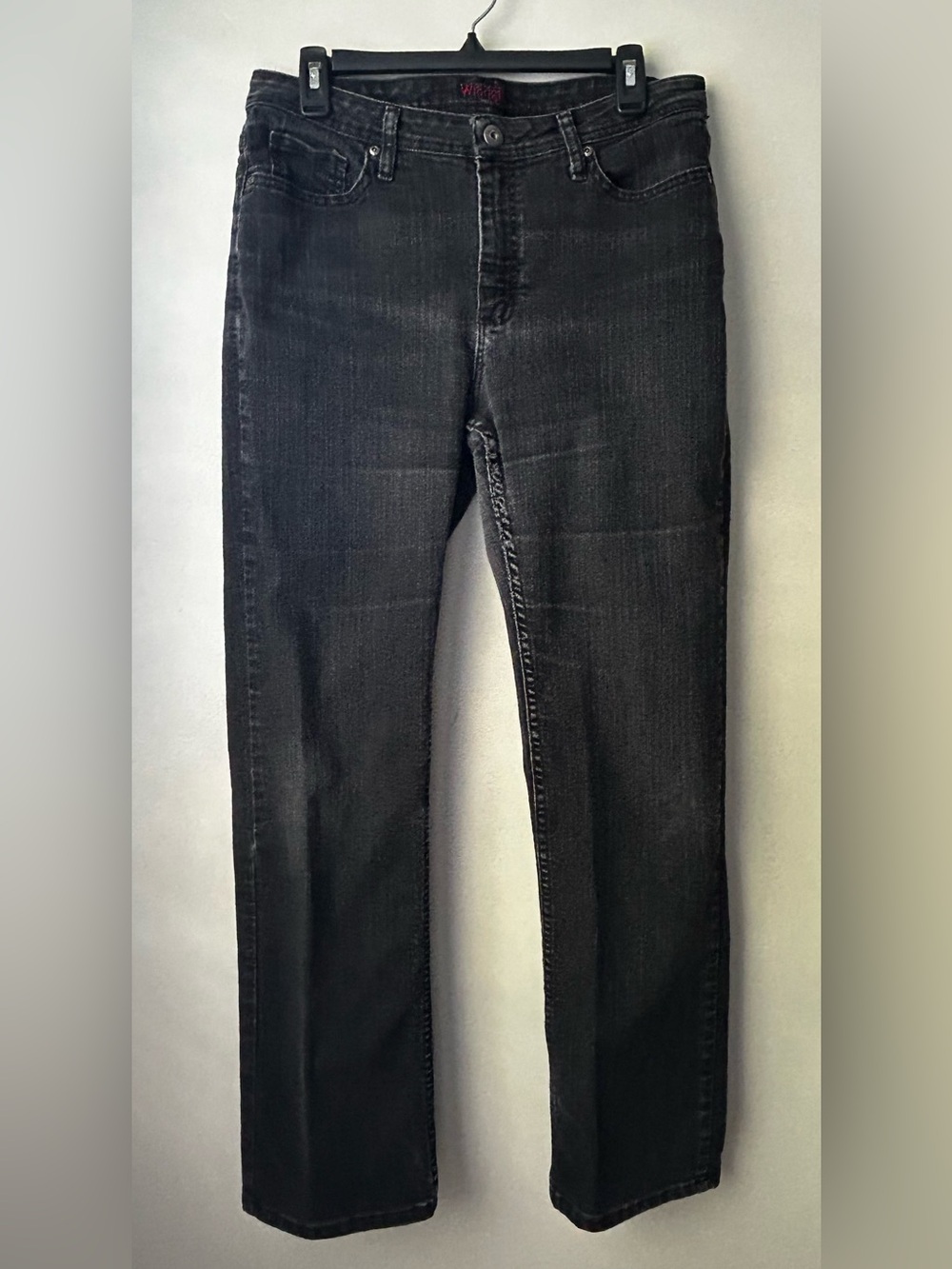 Wrangler Women’s Boot Cut Jeans in Black Fade